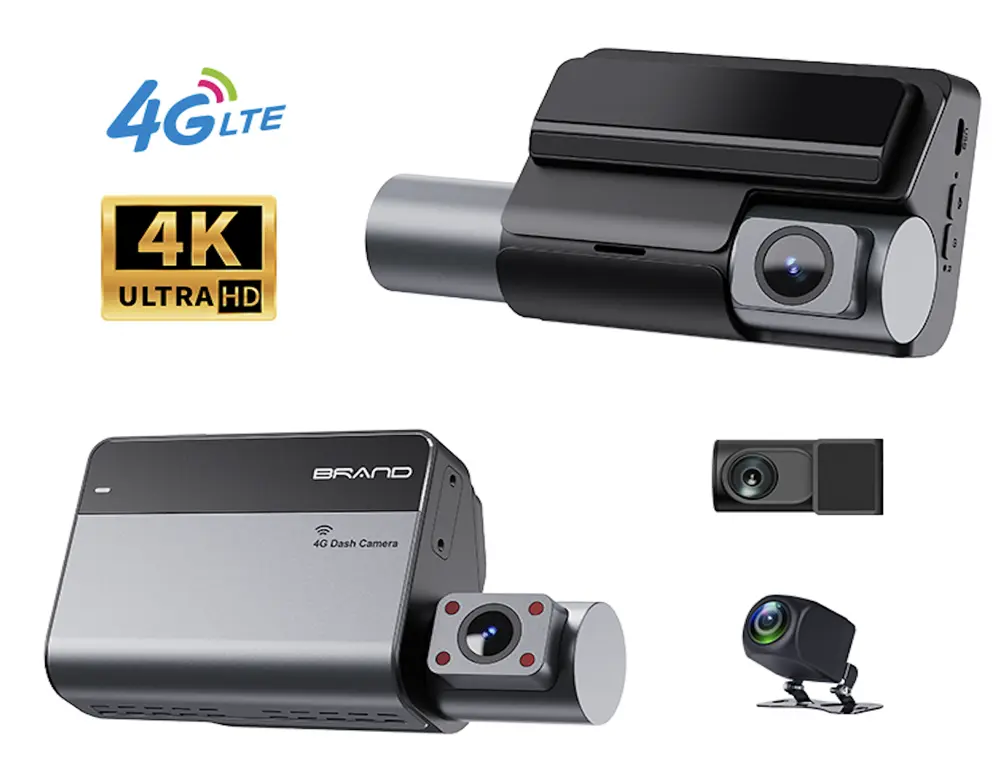 K2000 Dash cam 4CH With ADAS/DSM